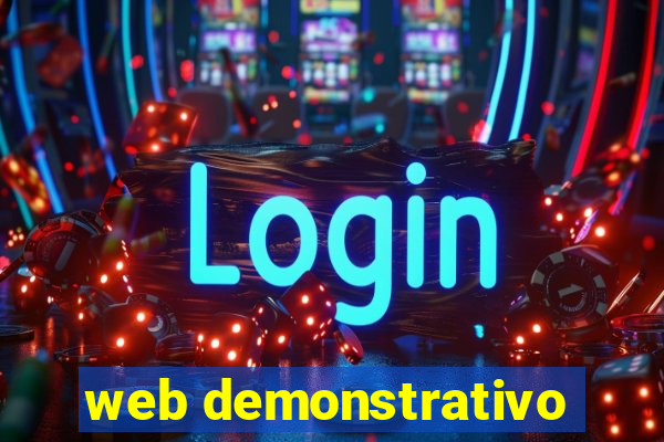 web demonstrativo